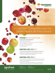 Soluciones AgroFresh para la desinfección de frutas, hortalizas y centrales hortofrutícolas