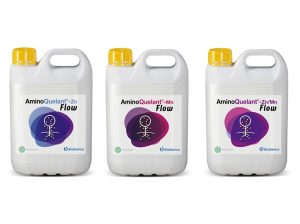 Bioibérica lanza la nueva gama AminoQuelant® Flow en forma de suspensión concentrada con  L-α-aminoácidos para el estrés carencial de los cultivos