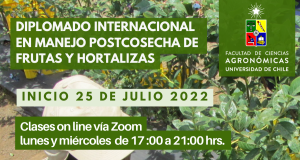 Últimos días para inscribirse a diplomado sobre manejo en postcosecha