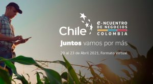 ProChile invita a encuentro de negocios con empresas de Colombia