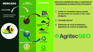Impulsos estratégicos de agricultura inteligente para el productor de aguacate