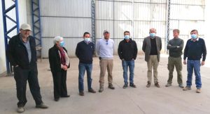 Sitio de Inspección para uva de mesa de exportación se encuentra en la recta final
