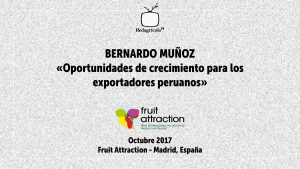 Bernardo Muñoz:  "Hay oportunidades de crecimiento para los exportadores peruanos"