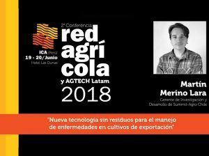 "Nueva tecnología sin residuos para el manejo de enfermedades en cultivos de exportación"