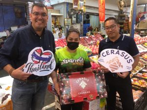 Giddings Cerasus escapa de los precios bajos en China enviando sus cerezas a Tailandia