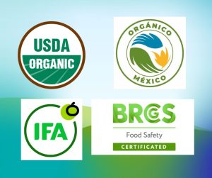 Las certificaciones agrícolas para la exportación de productos