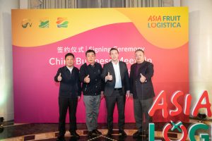 Abren inscripciones para rondas de negocios enfocados en China en antesala a Asia Fruit Logistica