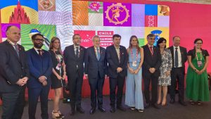 La fuerte apuesta por manzanas, kiwis, nueces en el lanzamiento del Chile Summit en India