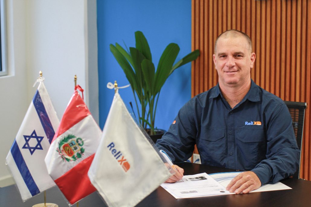 Diego Szeinberg, gerente general de Relix Water.