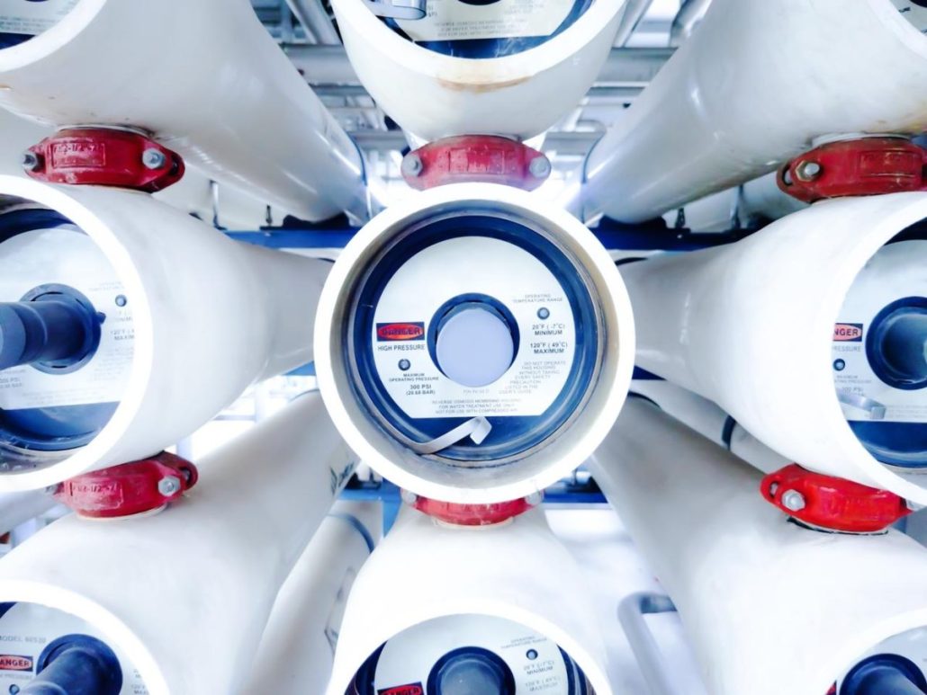 Tubos de ósmosis inversa