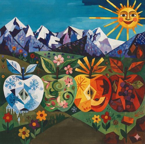 Oda a la manzana: el concurso que premió las mejores obras en honor a una variedad histórica