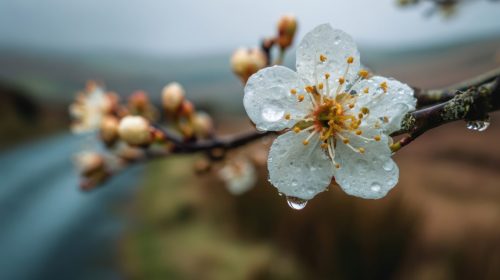 Lluvias primaverales podrían dañar la floración de frutales afectando su producción